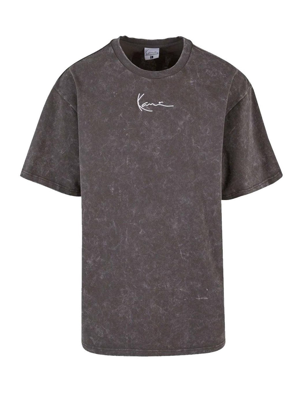 Sml. sign. washed heavy jersey skull tee