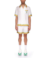 Afro Cubism Tennis Club Silk Shirt قميص حرير