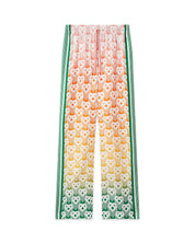 Gradient Heart Monogram Wide Leg Trousers