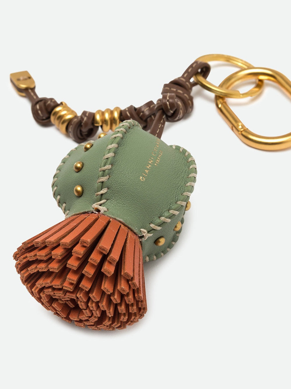 Pc charms charm portachiavi cactus r.i.gold