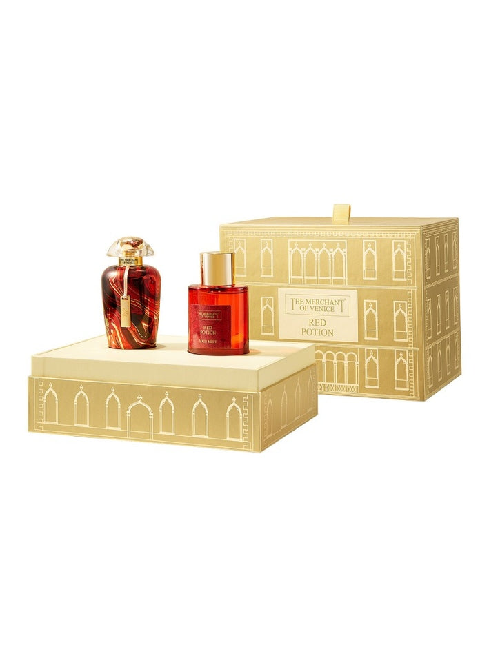 Tmov red potion hard box edpv 100ml+hair mist 100ml