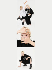Oversized hip hop dance studio resistance graphics short sleeve t-shirt