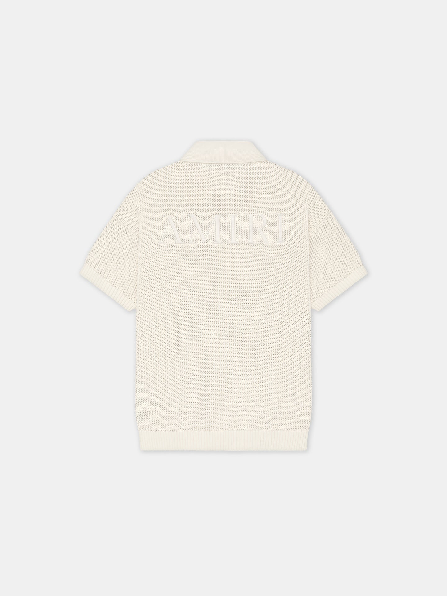 AMIRI CROCHET MESH SHIRT