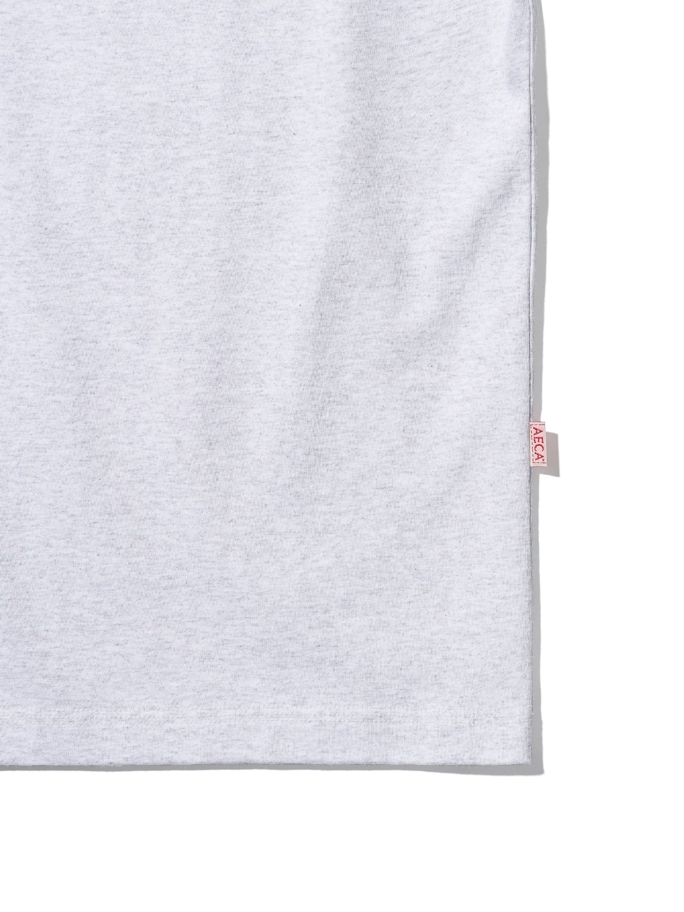 Team work half sleeve-light grey