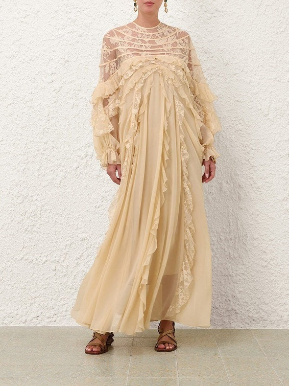 Rebellion splice billow dress