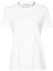 Embroidered cotton t-shirt