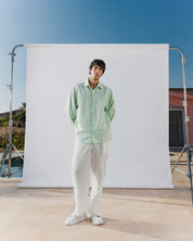 Light green long sleeve shirt solmare