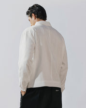 White linen jacket