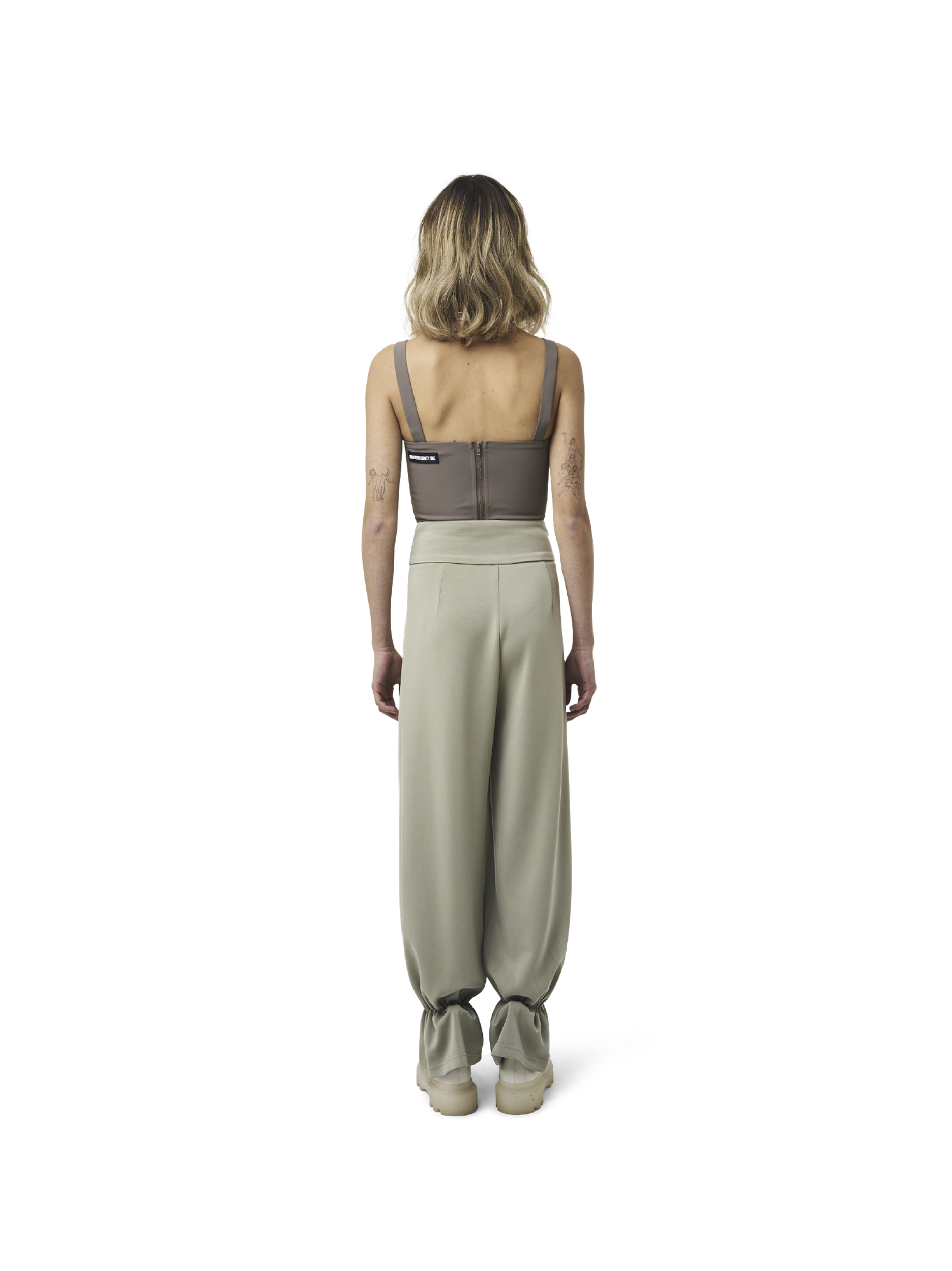 Balloon pants - light green