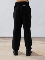 Black linen pant solmare