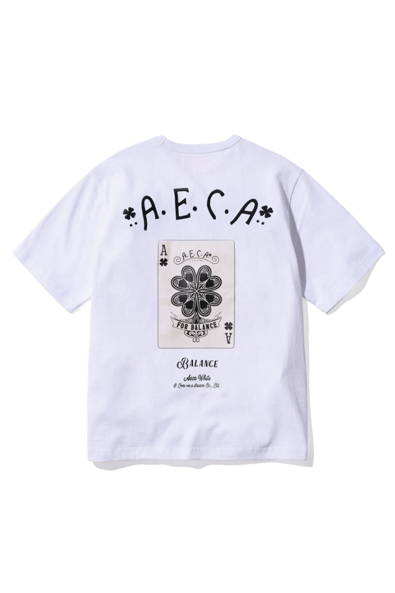 AECA SPADE A HALF SLEEVE-WHITE