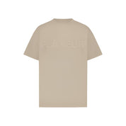 Embossed T-Shirt Sand