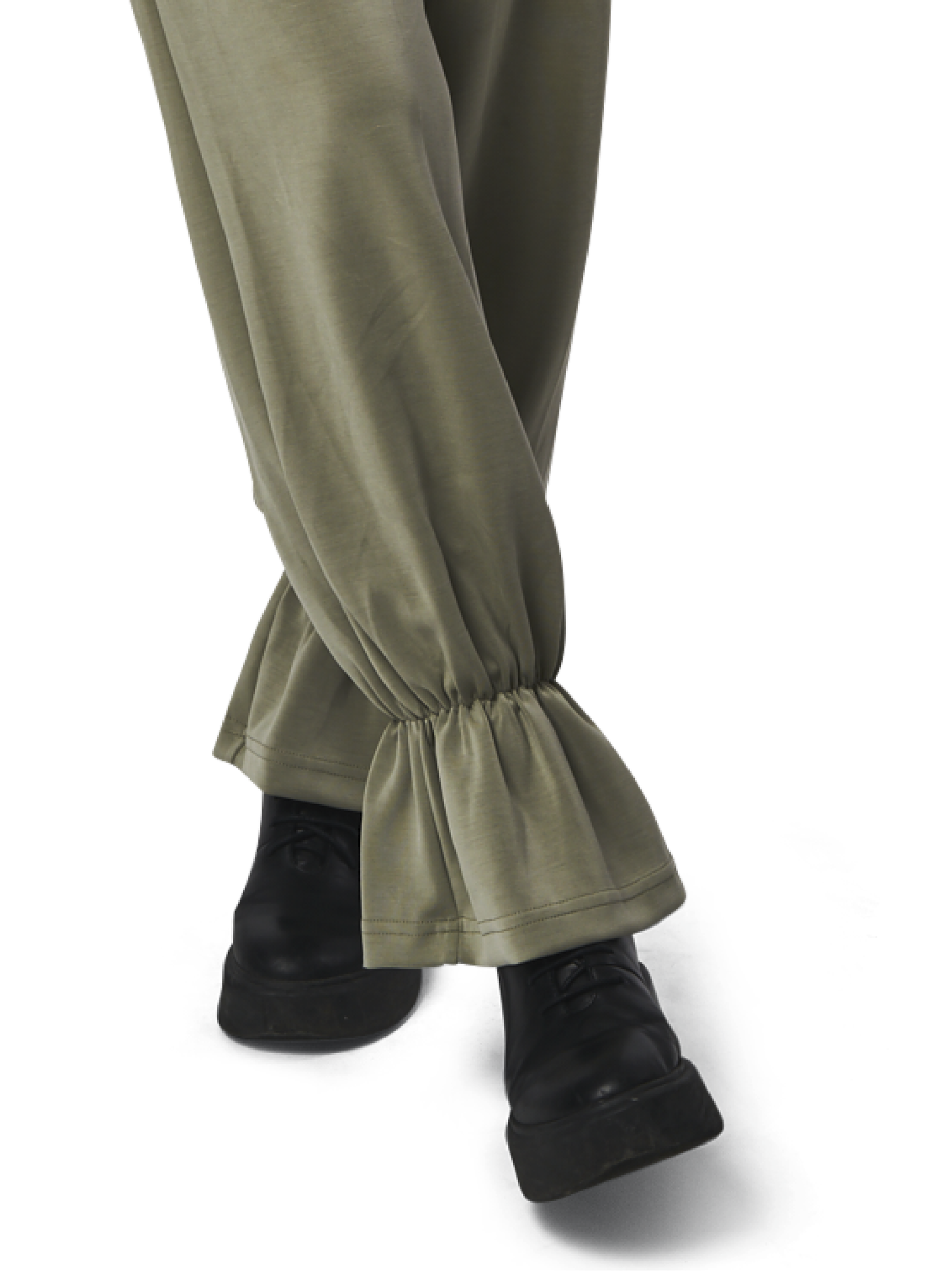 Balloon pants - light green
