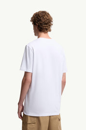 FLOCKED LOGO COTTON T-SHIRT