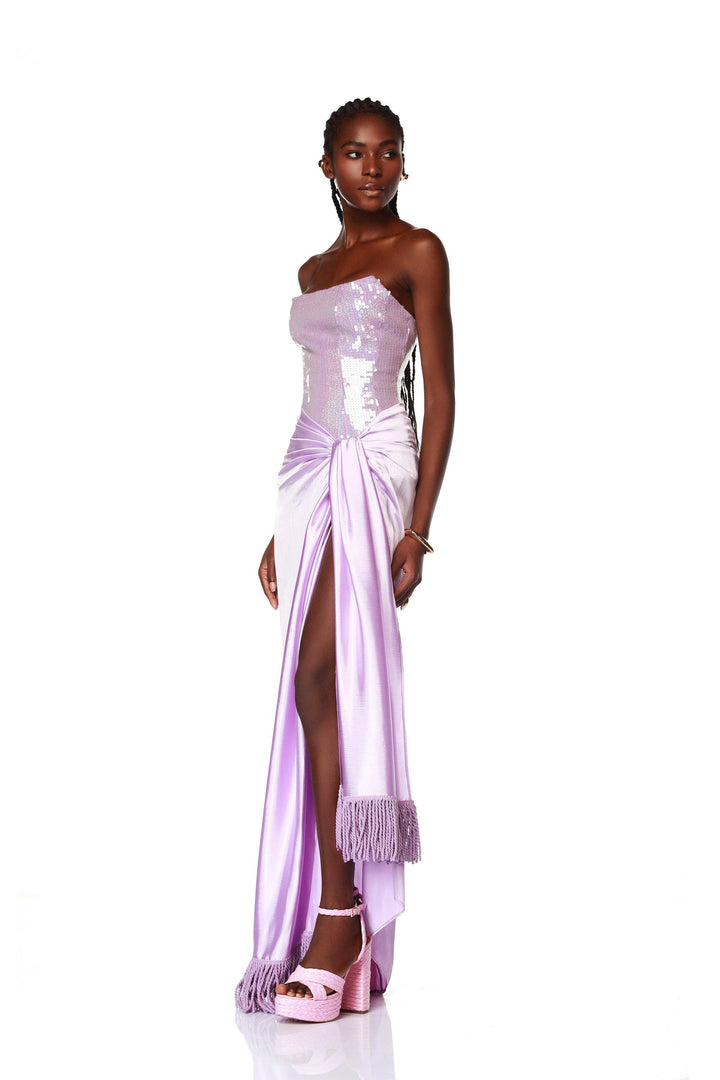 GINA LILAC GOWN