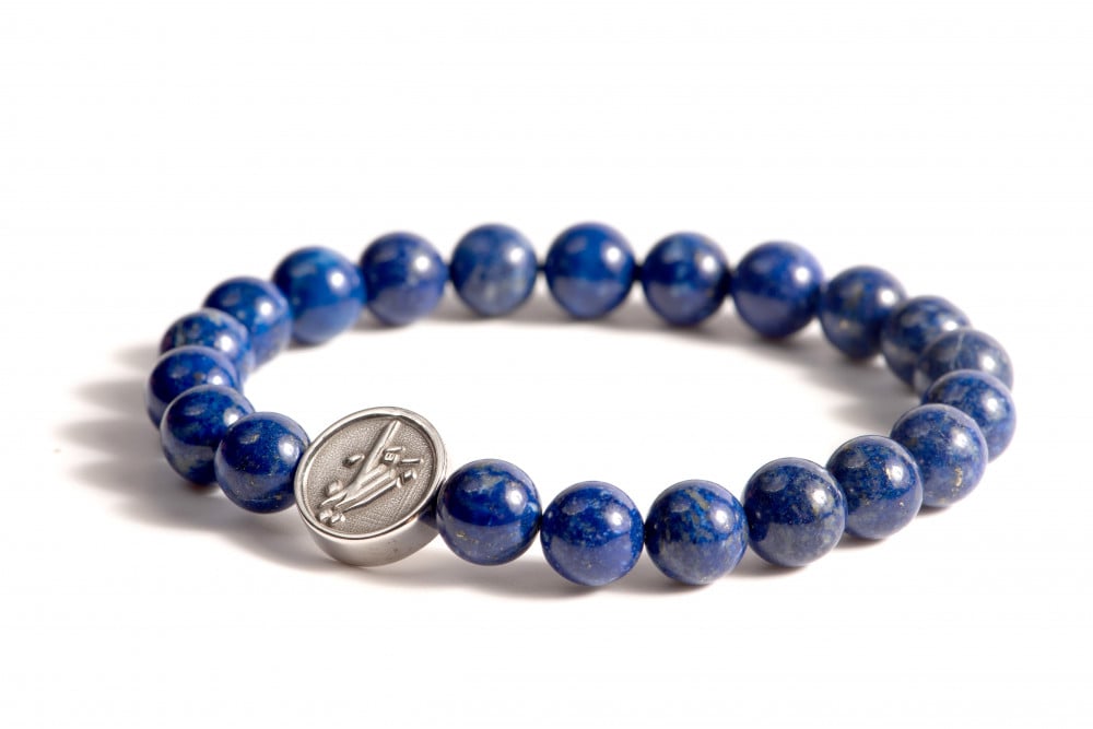 Lapis Lazuli silver bracelet