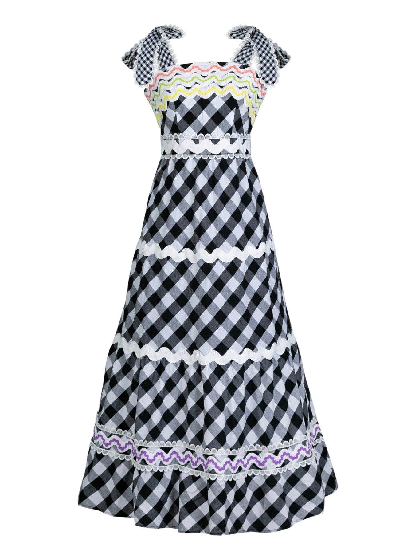 Jade vichy black
