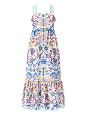 Joanna embroidered maxi dress