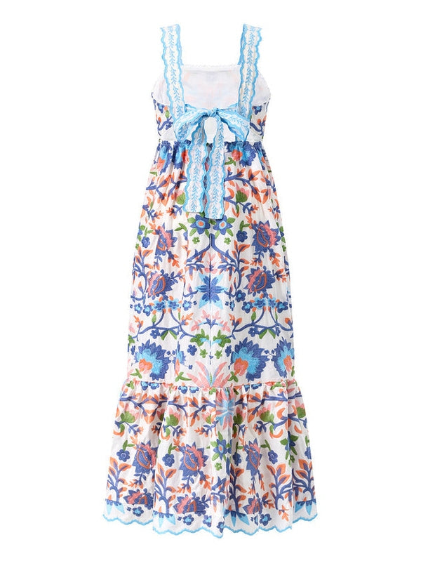 Joanna embroidered maxi dress