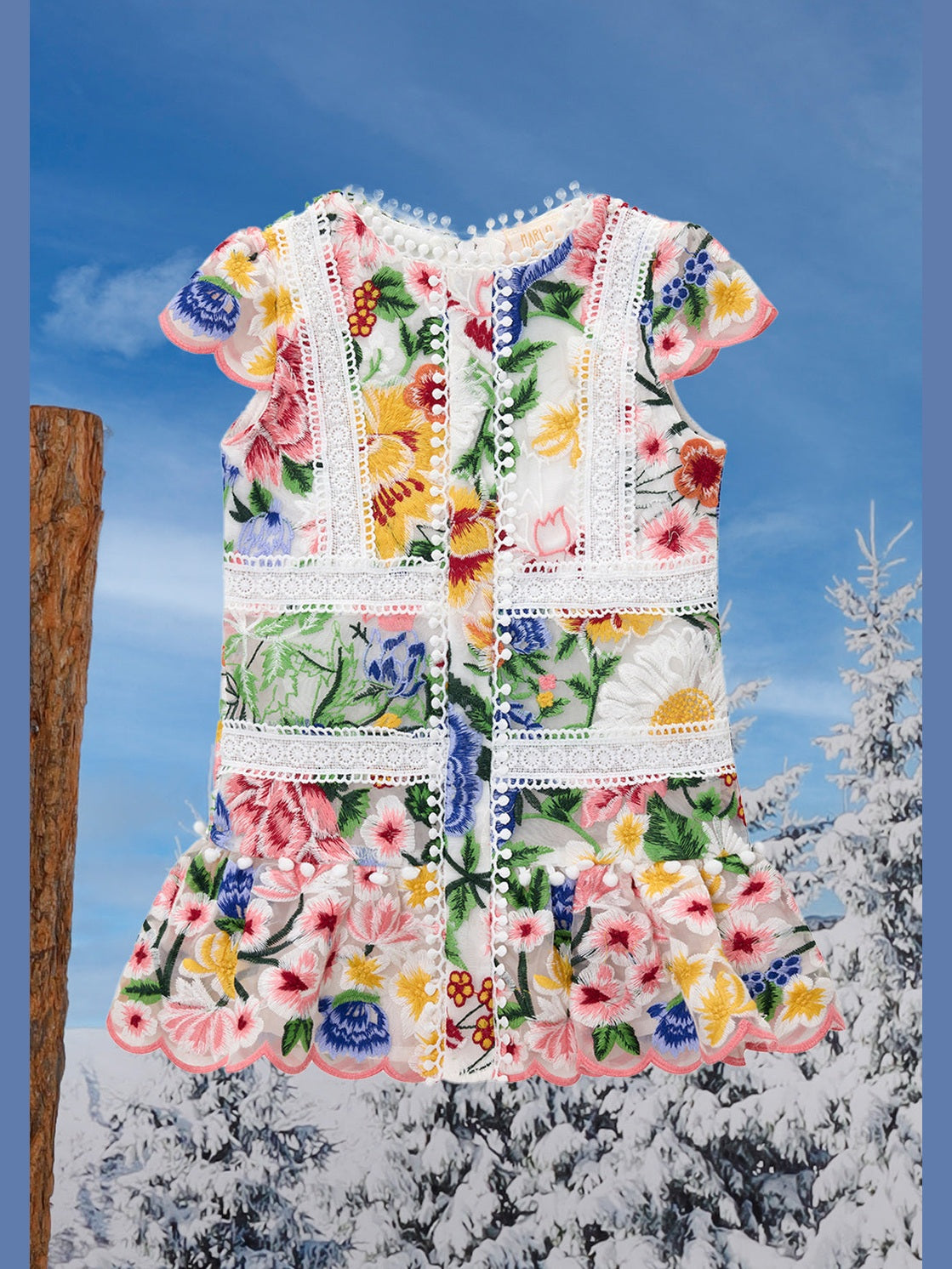 Karla Embroidered Dress (Baby)