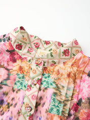 Lilah floral maxi dress