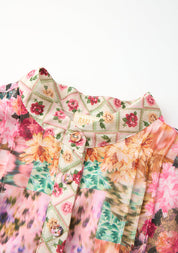 LILAH FLORAL MAXI DRESS