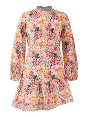 Lilah floral sleeve dress