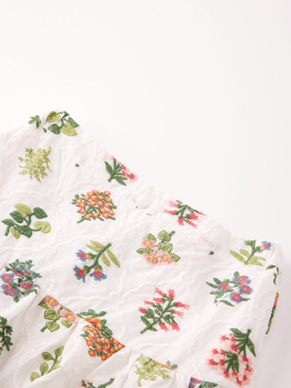 Lillian embrdoiered skirts