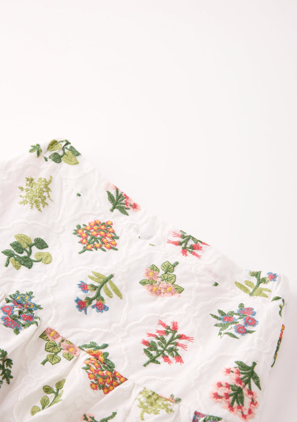 LILLIAN EMBRDOIERED Skirts