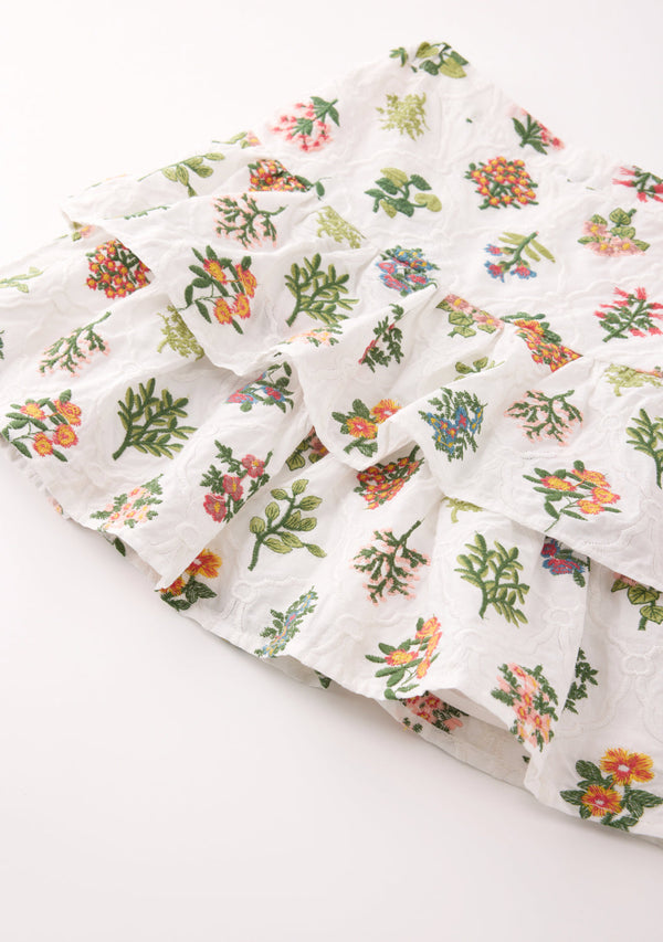 LILLIAN EMBRDOIERED Skirts