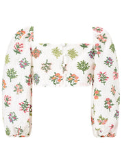 Lillian embrdoiered top