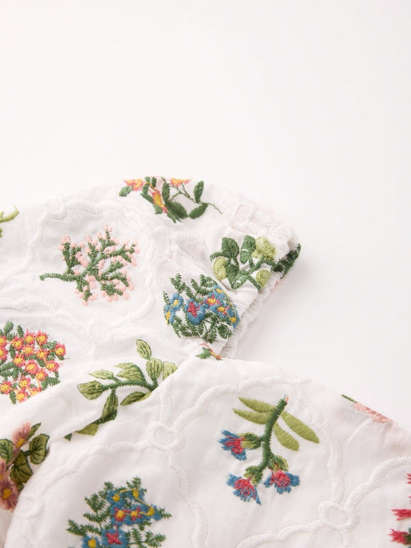 Lillian embrdoiered top