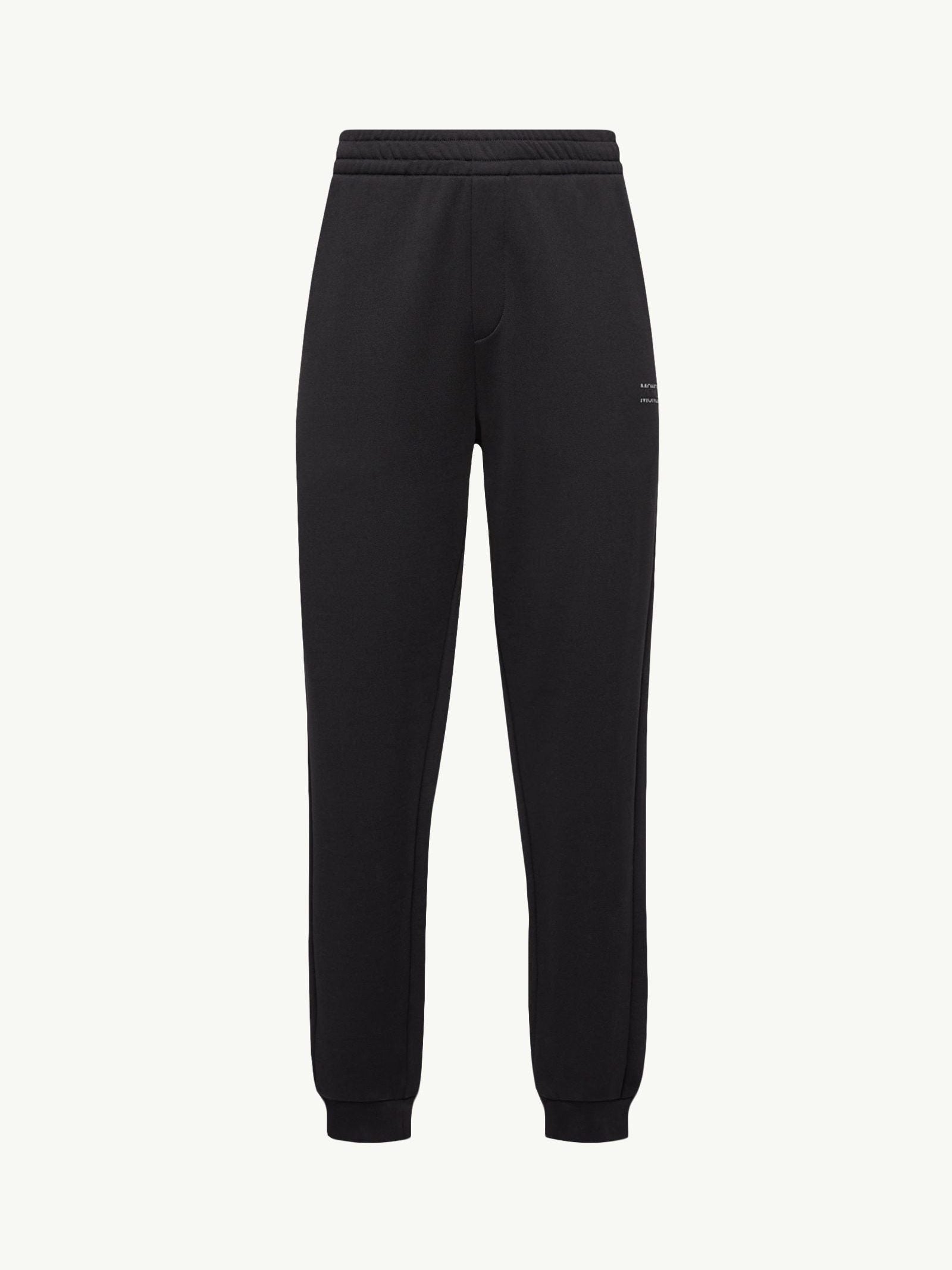 Logo cotton fleece sweatpants