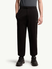 Logo cotton fleece sweatpants