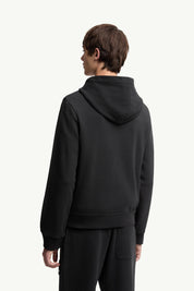 LOGO COTTON ZIP-UP HOODIE