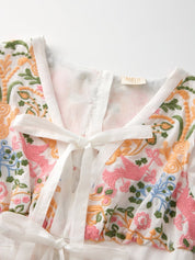 Lyla embroidered maxi dress