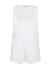Maya vest white