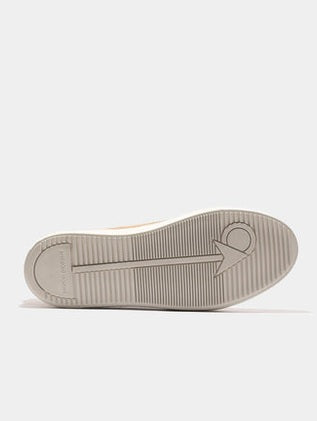 Delta slip leather suede hardware