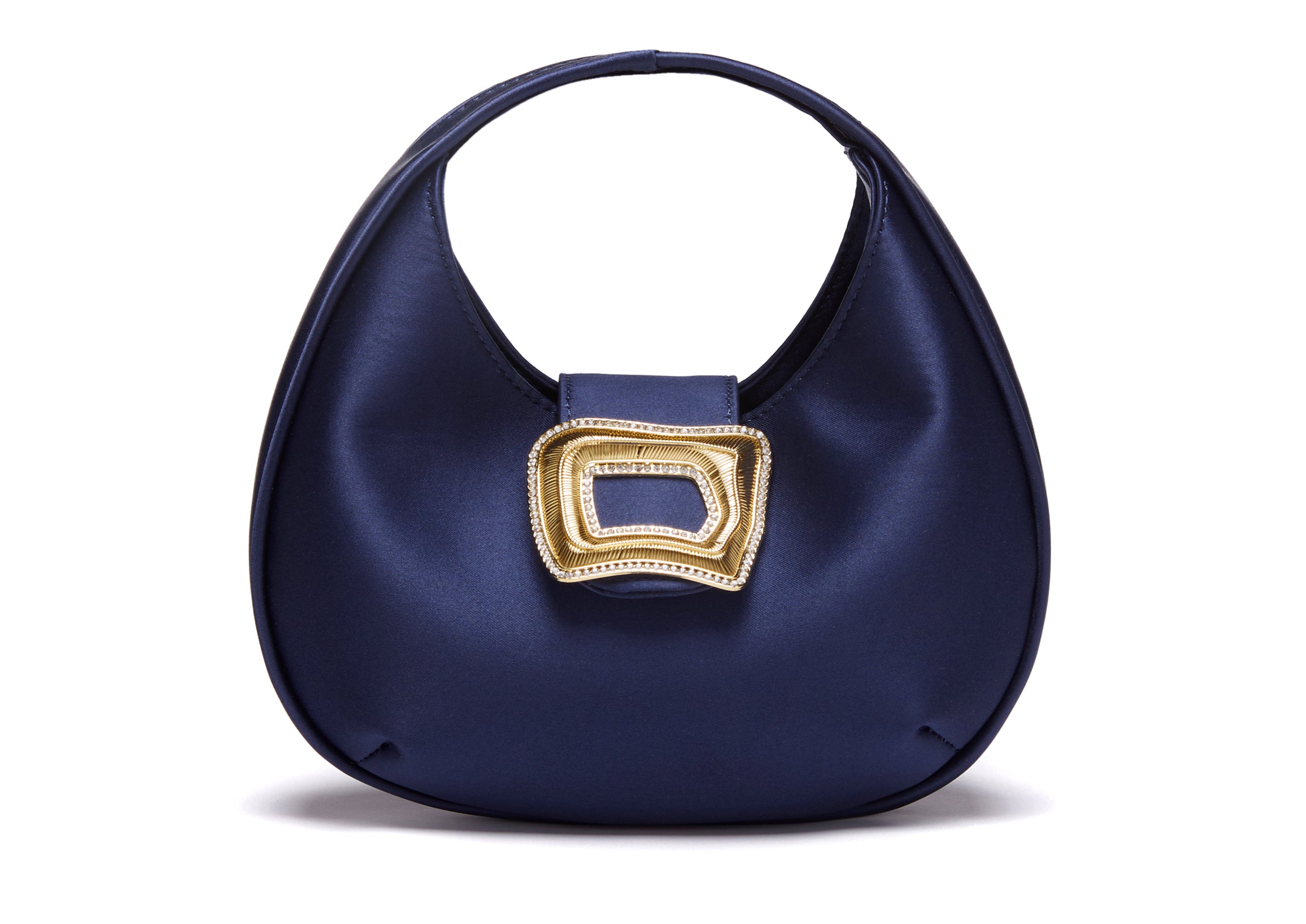 MILA - Navy Satin 