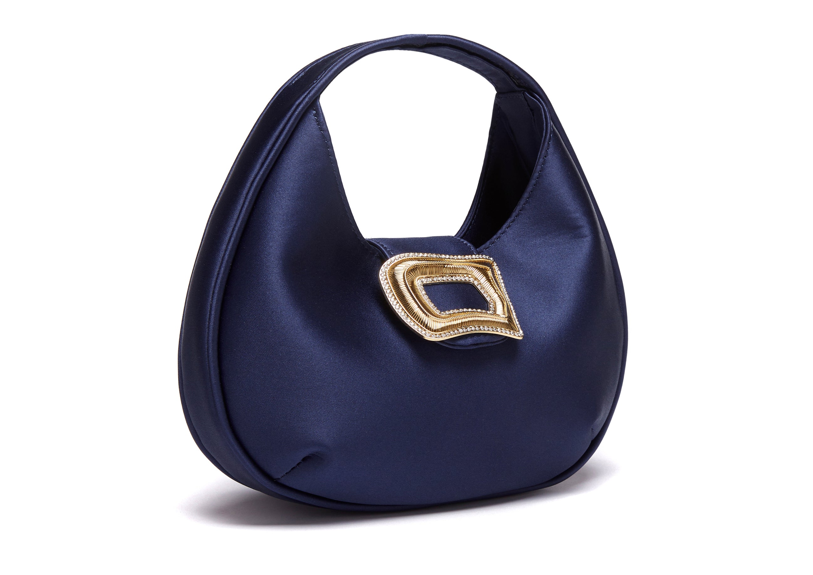 MILA - Navy Satin 