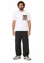 Velvet pocket t-shirt