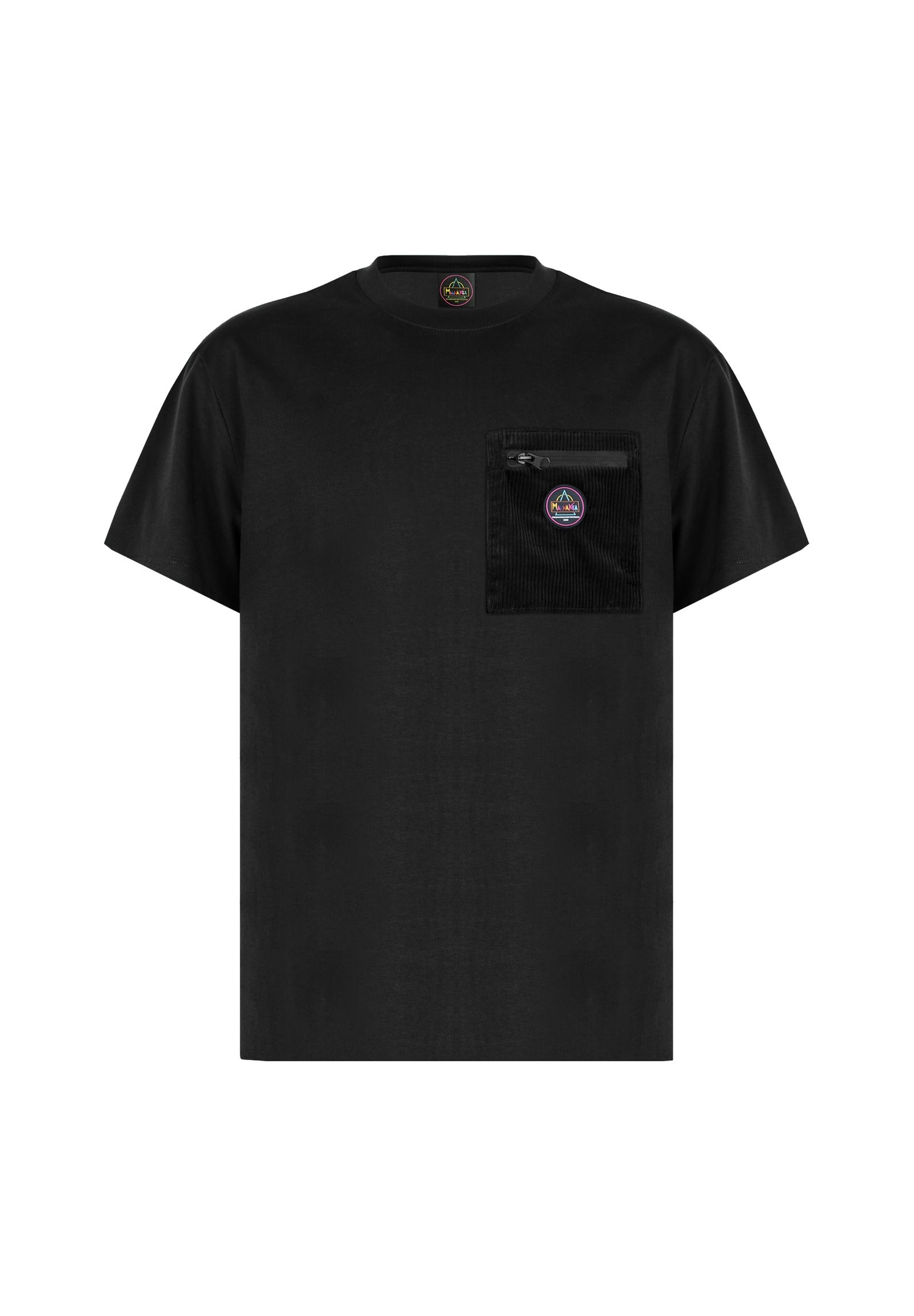 Velvet pocket t-shirt