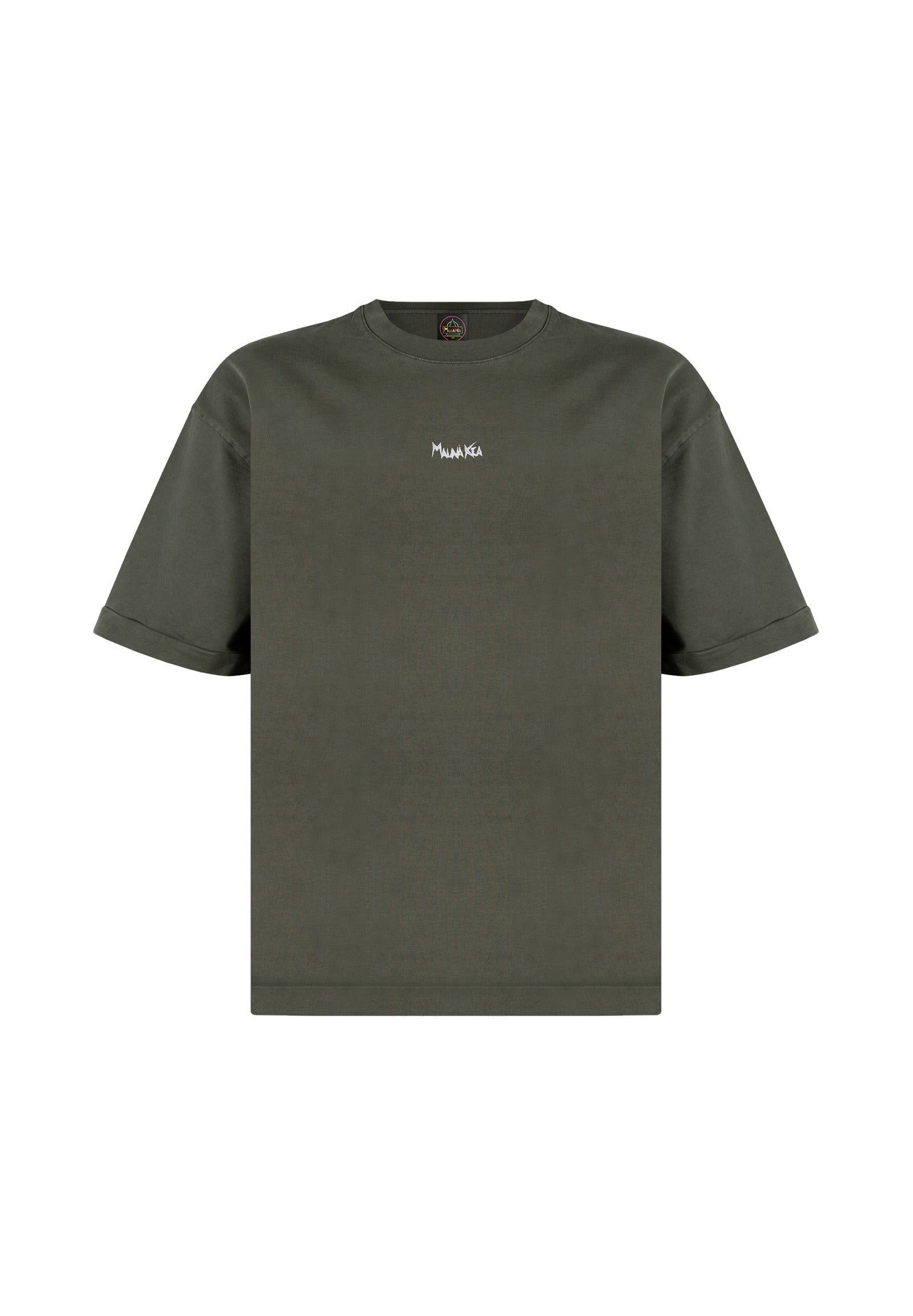Palm over t-shirt