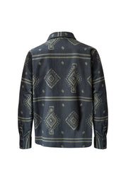 Ethnic moleskin shirt