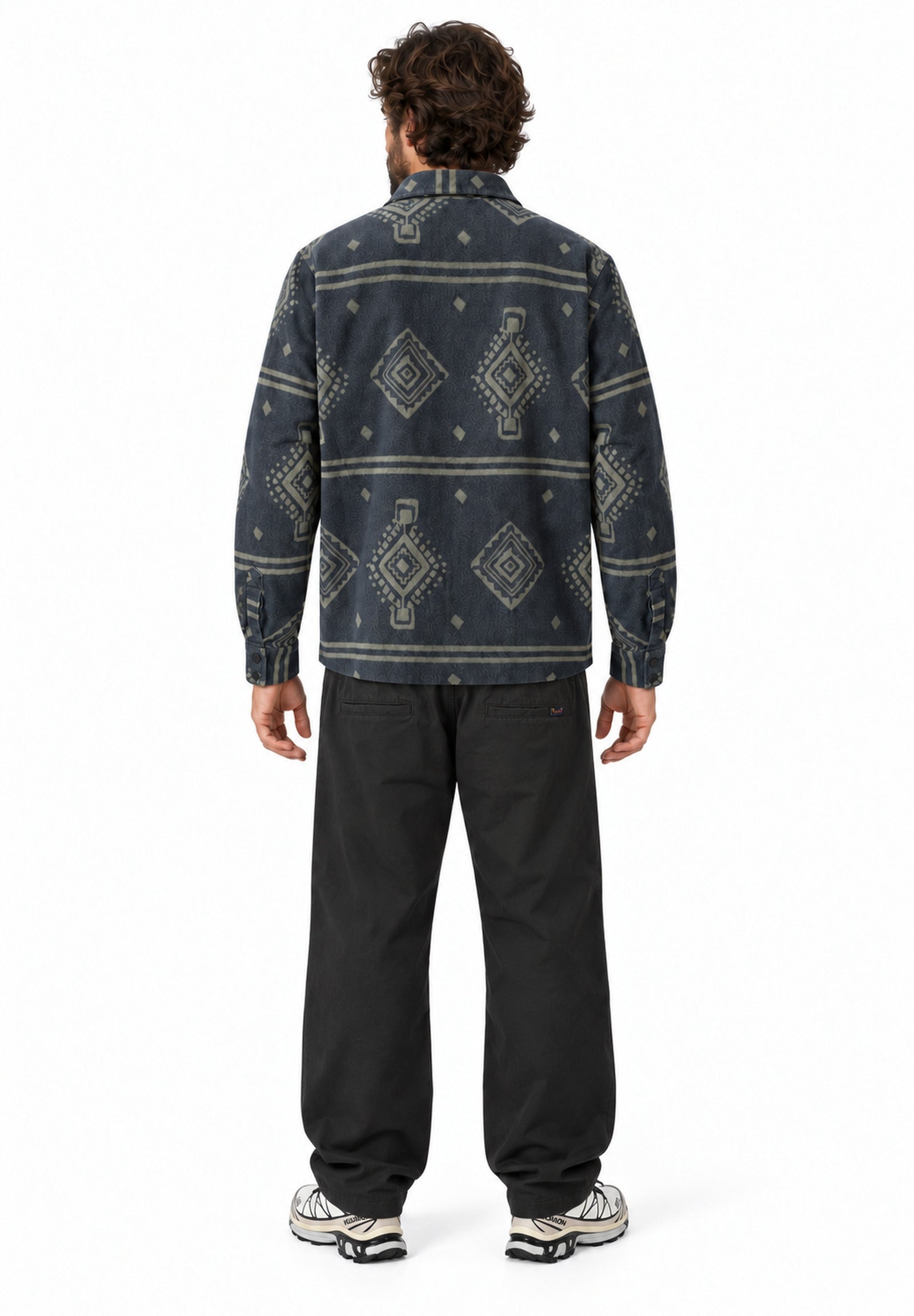 Ethnic moleskin shirt