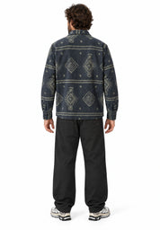 Ethnic moleskin shirt