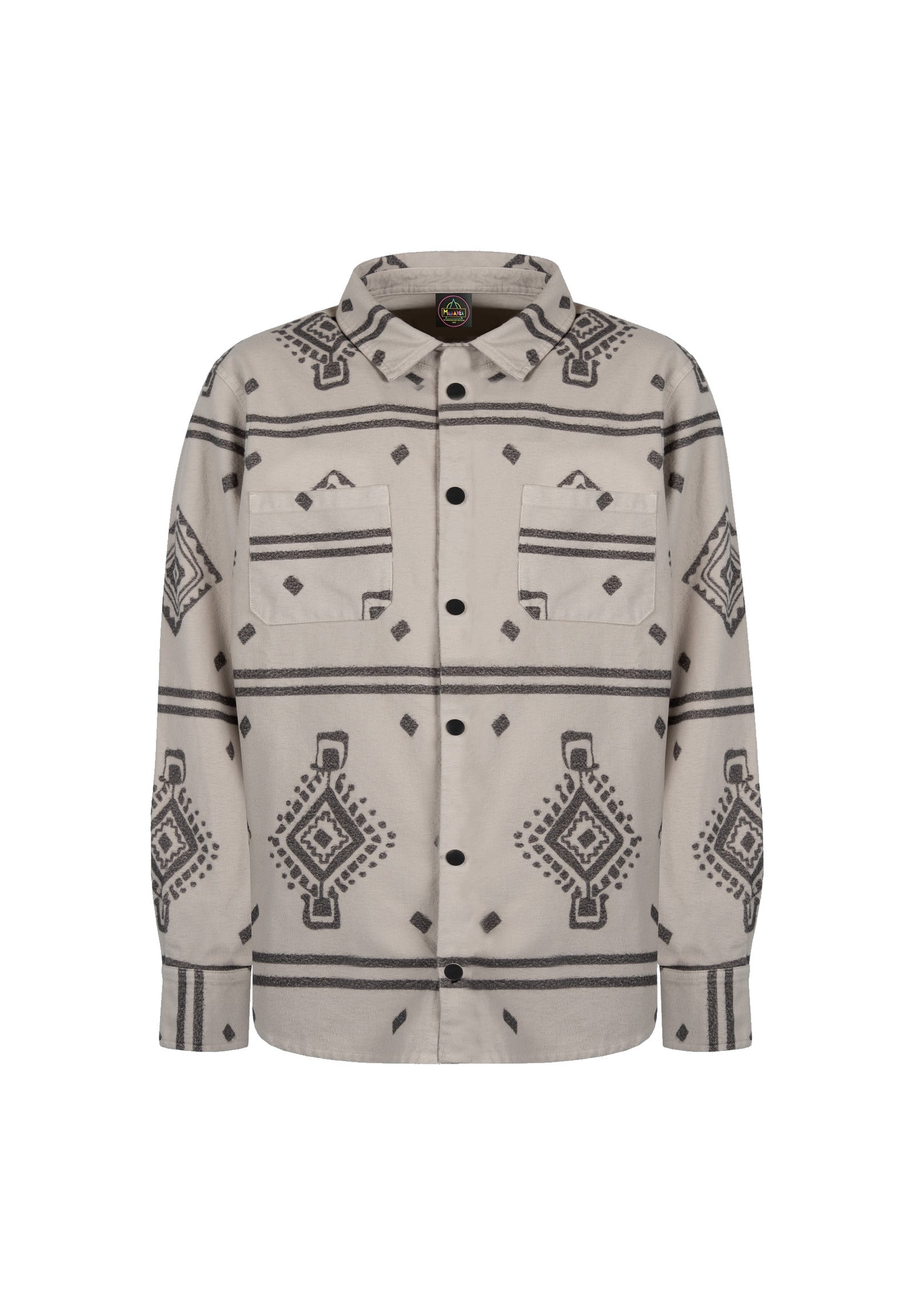 Ethnic moleskin shirt