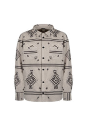 Ethnic moleskin shirt