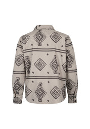 Ethnic moleskin shirt