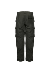 Mixed fabrics cargo pant